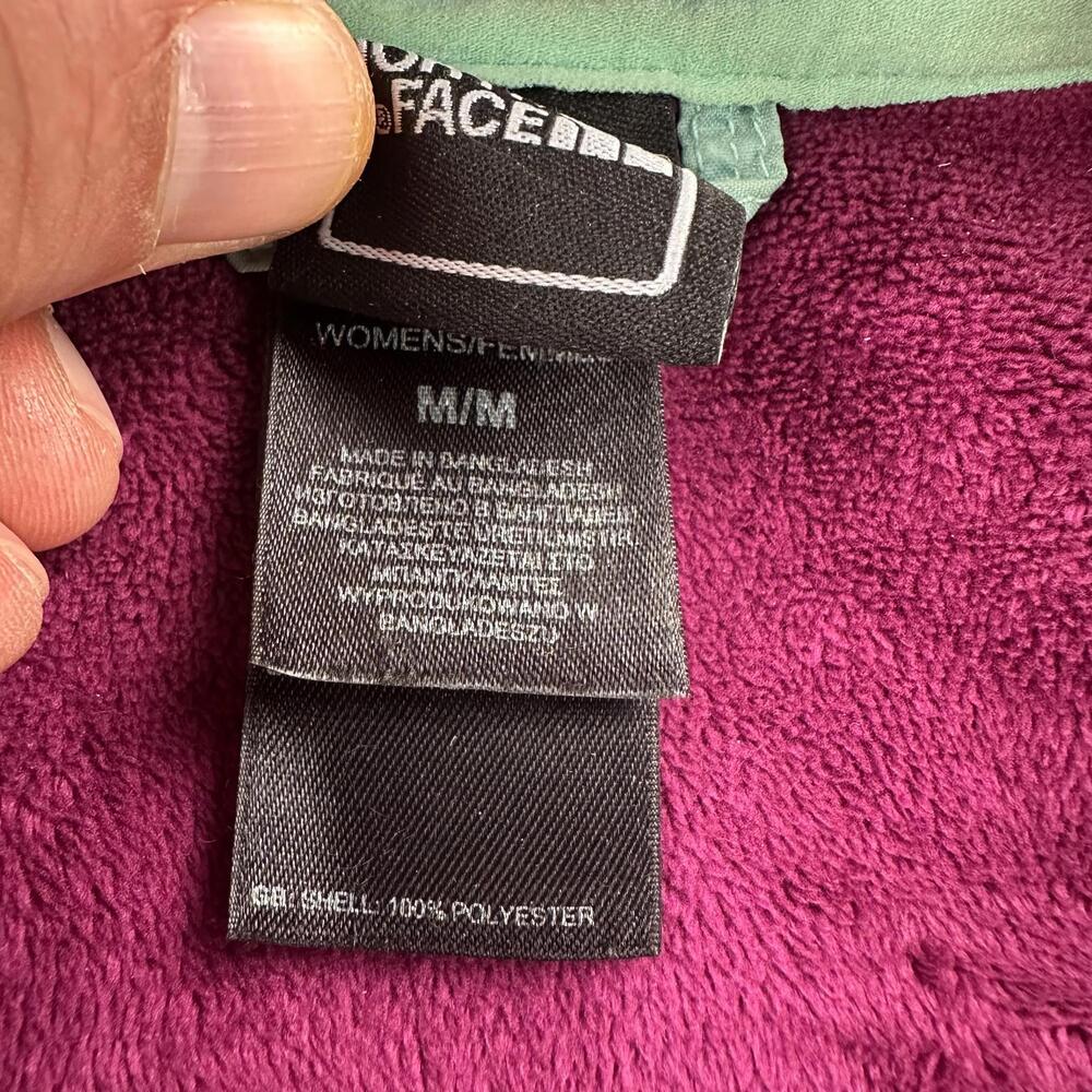 North Face Jacket Womens Medium Teal Purple Morgan Softshell Snowboard Ski - Picture 4 of 8